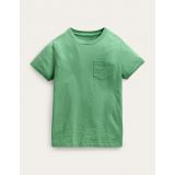 Boden Washed Slub T-shirt - Deep Grass Green