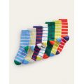 Boden Sock 7 Pack - Breton Stripe