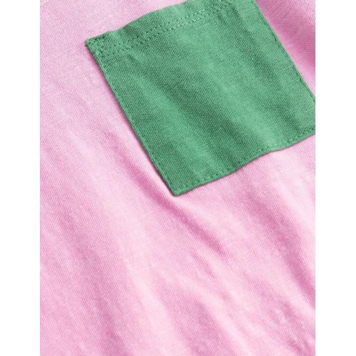 보덴 Boden Colourblock T-shirt - Lilac Chiffon Pink
