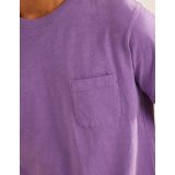 Boden Laundered Slub T-Shirt - Aster Purple