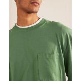 Boden Relaxed Long Sleeve T-shirt - Broad Bean Green