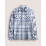 Boden Casual Cotton Check Shirt - Blue Check