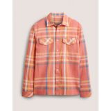 Boden Casual Cotton Check Shirt - Red Check