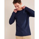 Boden Slim Fit Long Sleeve T-shirt - Navy