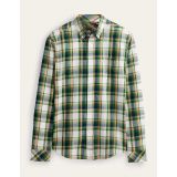 Boden Button Down Slim Fit Shirt - Broad Bean Check