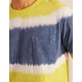 Boden Tie Dye Laundered T-shirt - Gooseberry Yellow