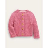 Boden Chunky Textured Cardigan - Almond Blossom Marl