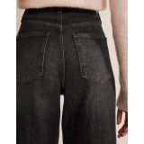 Boden Full Length Straight Jeans - Washed Black