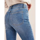 Boden High Rise Flare Jeans - Mid Vintage