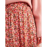 Boden Ruffle Crinkle Maxi Skirt - Multi, Painterly Floret