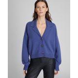 Boiled Cashmere Cropped Cardigan