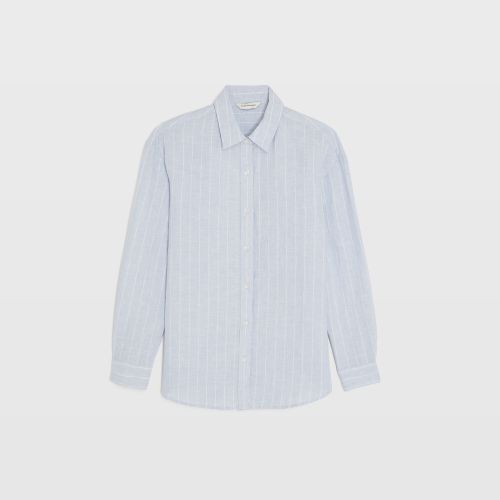 클럽모나코 Signature Striped Linen Shirt
