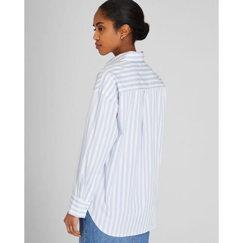 클럽모나코 Stripe Classic Button-Down Shirt