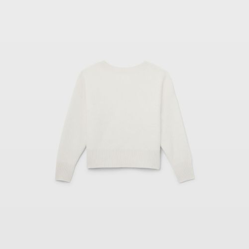 클럽모나코 Brushed Cashmere V-Back Sweater