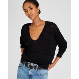 Sheer Relaxed Ottoman Sweater