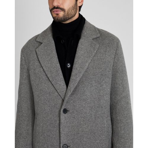 클럽모나코 Oversized Twill Single Coat