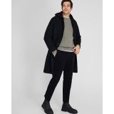 Capsule Wool Blend Hooded Coat
