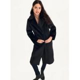 DKNY Long Faux Fur Coat