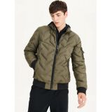 DKNY Quilted Bomber Jacket