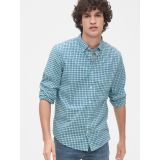 Lived-In Stretch Poplin Shirt in Untucked Fit