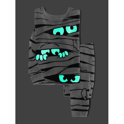갭 babyGap Glow-In-The-Dark Mummy PJ Set