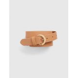 Gap Leather Belt with Bamboo Buckle