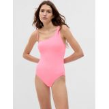 Gap Recycled One Shoulder One-Piece Swimsuit