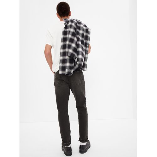 갭 Straight Jeans in GapFlex with Washwell