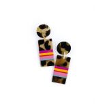 Gap Disco Rainbow Cabana Earrings