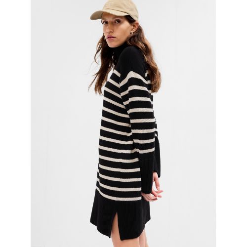 갭 Stripe Mini Sweater Dress