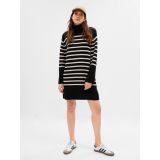 Stripe Mini Sweater Dress
