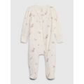 Baby First Favorites Organic CloudCotton Footed One-Piece