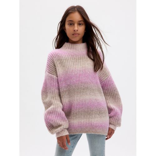 갭 Kids Stripe Mockneck Sweater