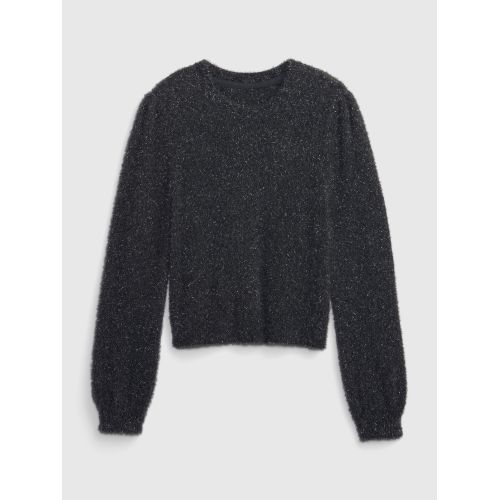 갭 Kids Metallic Shine Pullover Sweater