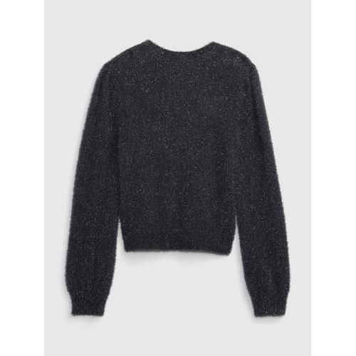 갭 Kids Metallic Shine Pullover Sweater