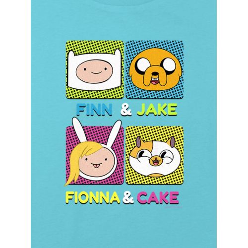 갭 Kids Adventure Time Graphic Boxy Crop Tee