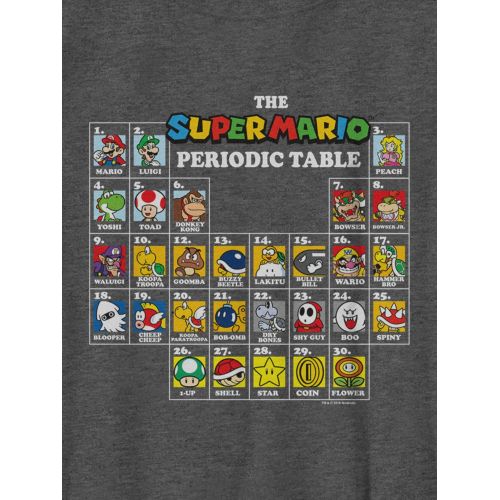 갭 Kids Nintendo Periodic Table Graphic Tee