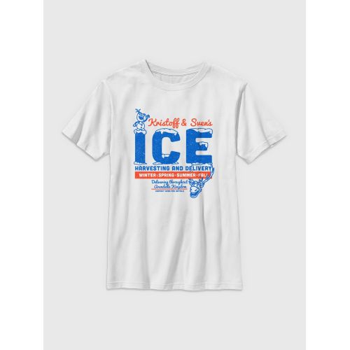 갭 Kids Frozen Kristoff Ice Harvesting Graphic Tee