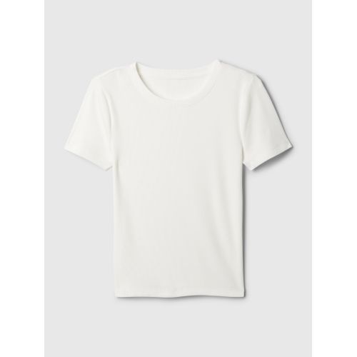 갭 Modern Rib Cropped T-Shirt