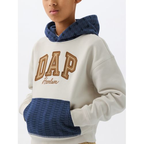 갭 DAP × GAP Kids Colorblock Logo Hoodie