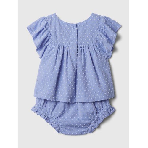 갭 Baby Ruffle Outfit Set