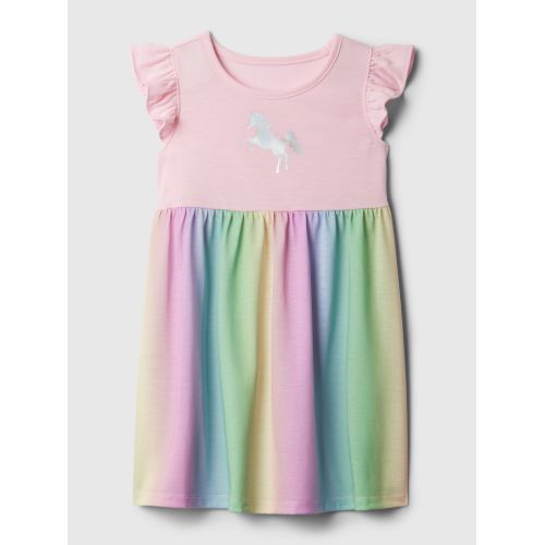 갭 babyGap Unicorn Recycled PJ Dress