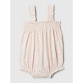 Baby Smocked Shorty One-Piece