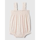 Baby Smocked Shorty One-Piece