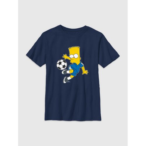 갭 Kids Bart Simpson Soccer Graphic Tee