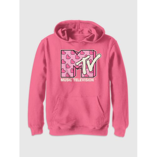 갭 Kids MTV Heart Graphic Hooded Sweatshirt