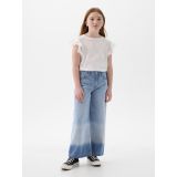 Kids High Rise Stride Wide-Leg Ankle Jeans