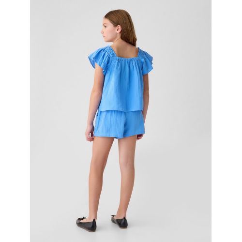 갭 Kids Crinkle Gauze Outfit Set