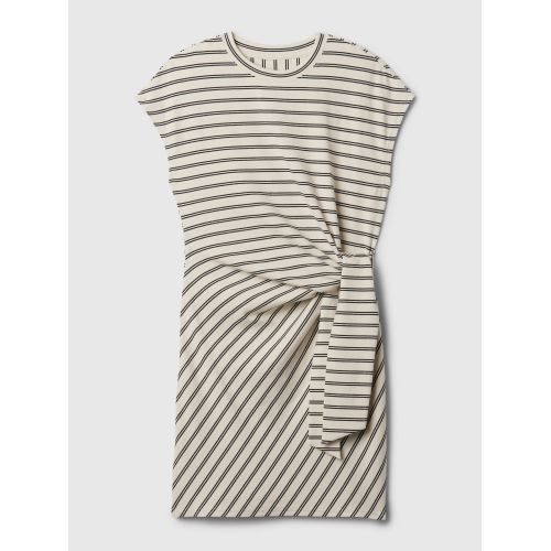 갭 Tie-Knot Mini T-Shirt Dress