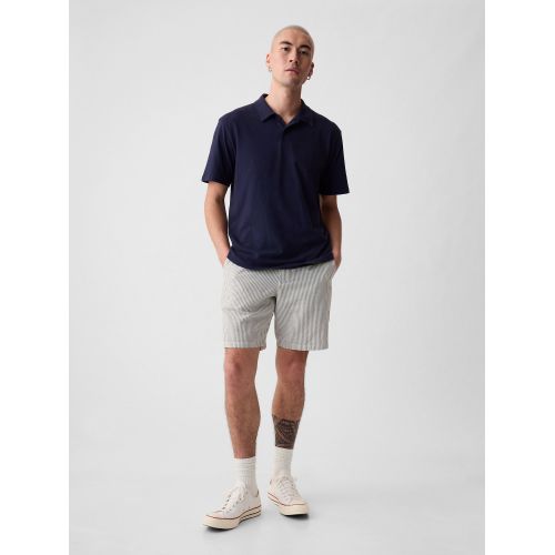 갭 8 Linen-Cotton Shorts
